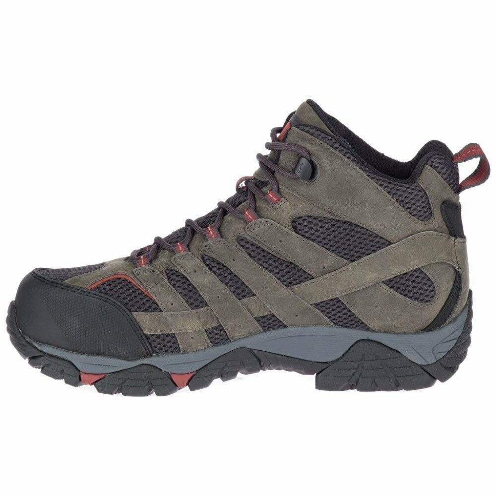 Merrell J11515 Moab Vertex Mid Waterproof Composite Toe Safety Work Boots MEN 8